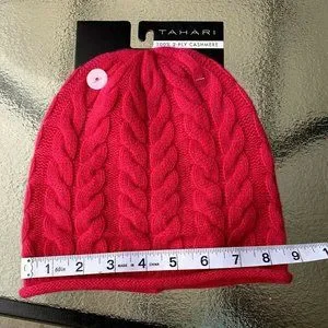 Tahari | Accessories | Nwt Tahari 0 Cashmere Raspberry  display picture 1